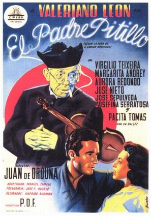 El padre Pitillo - Spanish Movie Poster (thumbnail)