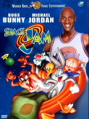 Space Jam - DVD movie cover (thumbnail)