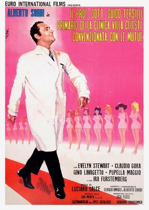 Il prof. Dott. Guido Tersilli, primario della clinica Villa Celeste convenzionata con le mutue - Italian Movie Poster (thumbnail)