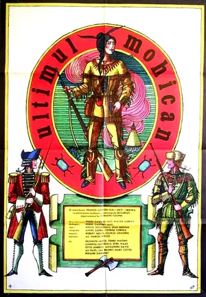 Ultimul Mohican 1968 Romanian Movie Poster