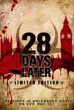 28 Days Later... - British Video release movie poster (thumbnail)