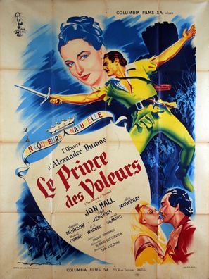 The Prince of Thieves - French Movie Poster (thumbnail)