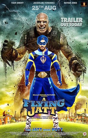A Flying Jatt - Indian Movie Poster (thumbnail)