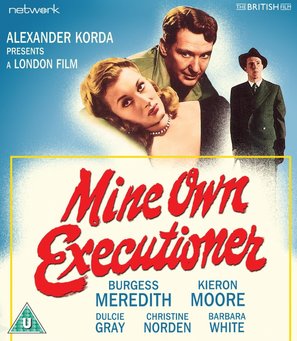 Mine Own Executioner - British Blu-Ray movie cover (thumbnail)