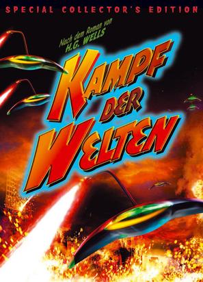 The War of the Worlds - German DVD movie cover (thumbnail)