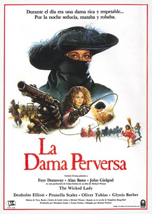 The Wicked Lady - Spanish Movie Poster (thumbnail)