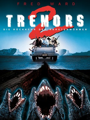 Tremors II: Aftershocks - German Movie Cover (thumbnail)