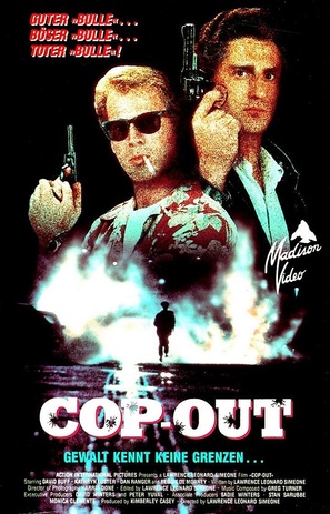 Cop-Out - German VHS movie cover (thumbnail)