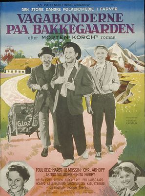 Vagabonderne p&aring; Bakkeg&aring;rden - Danish Movie Poster (thumbnail)