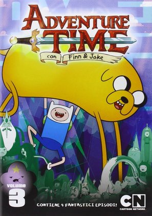 &quot;Adventure Time with Finn and Jake&quot; - Italian DVD movie cover (thumbnail)