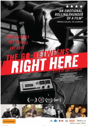 The Go-Betweens: Right Here - Australian Movie Poster (thumbnail)