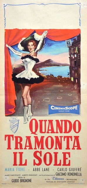 Quando tramonta il sole - Italian Movie Poster (thumbnail)