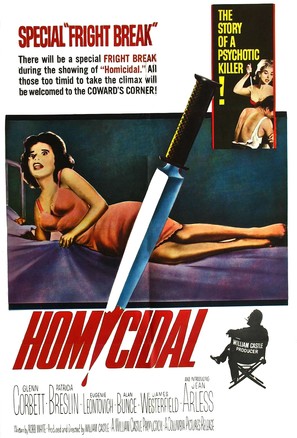 Homicidal - Movie Poster (thumbnail)