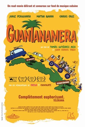 Guantanamera - French Movie Poster (thumbnail)