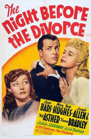 The Night Before the Divorce - Movie Poster (thumbnail)