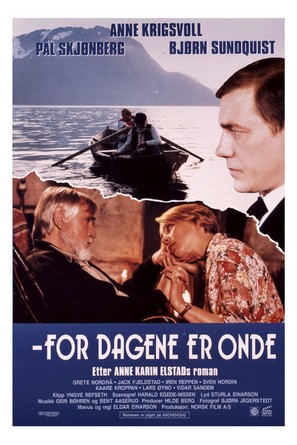 For dagene er onde - Norwegian Movie Poster (thumbnail)