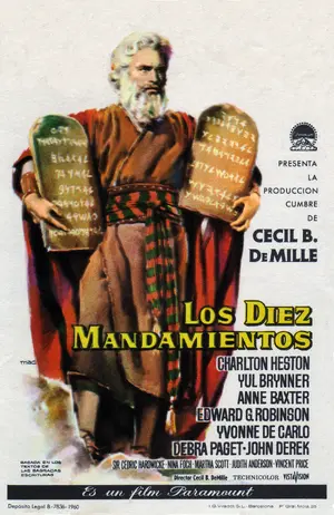 The Ten Commandments Poster