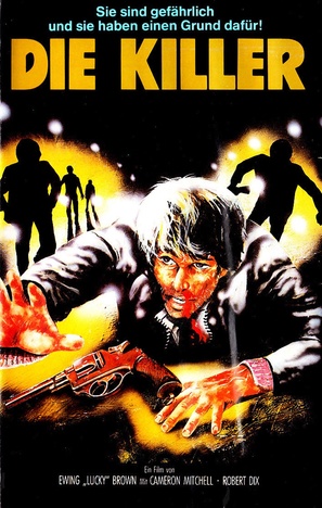 The Killers - German VHS movie cover (thumbnail)