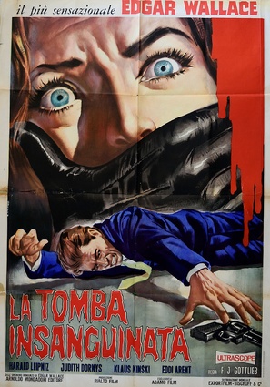 Die Gruft mit dem R&auml;tselschlo&szlig; - Italian Movie Poster (thumbnail)