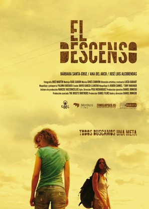 El descenso - Spanish Movie Poster (thumbnail)
