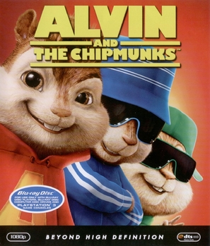 Alvin and the Chipmunks - Blu-Ray movie cover (thumbnail)