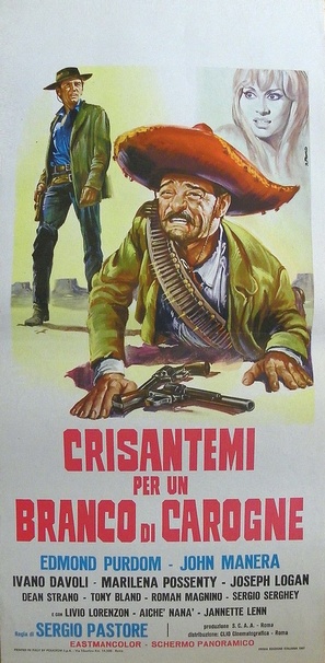 Crisantemi per un branco di carogne - Italian Movie Poster (thumbnail)