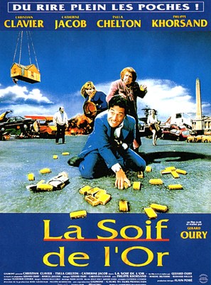 La soif de l&#039;or - French Movie Poster (thumbnail)