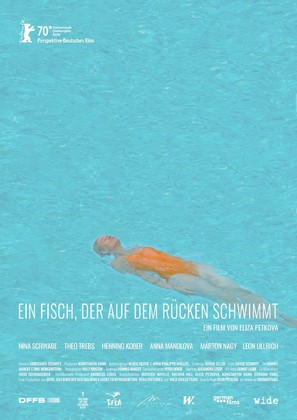 Ein Fisch, der auf dem R&uuml;cken schwimmt - German Movie Poster (thumbnail)