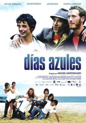 D&iacute;as azules - Spanish Movie Poster (thumbnail)