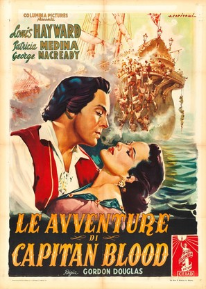 Fortunes of Captain Blood - Italian Movie Poster (thumbnail)