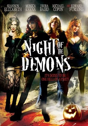 Night of the Demons - DVD movie cover (thumbnail)