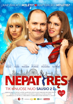 Nepatyres - Lithuanian Movie Poster (thumbnail)