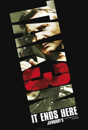 Taken 3 - Movie Poster (thumbnail)