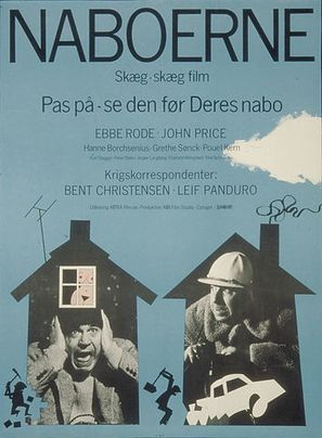 Naboerne - Danish Movie Poster (thumbnail)