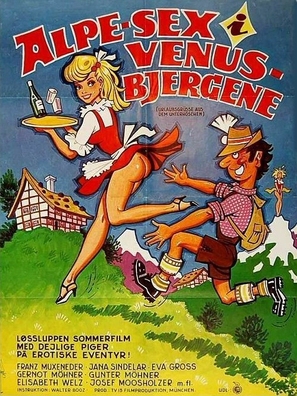 Urlaubsgr&uuml;&szlig;e aus dem Unterh&ouml;schen - Danish Movie Poster (thumbnail)