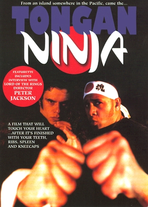 Tongan Ninja - New Zealand DVD movie cover (thumbnail)