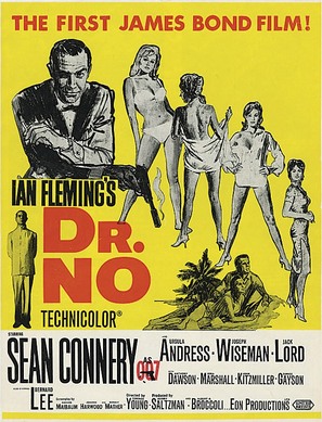 Dr. No - Movie Poster (thumbnail)