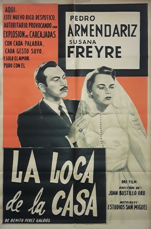 La loca de la casa - Argentinian Movie Poster (thumbnail)