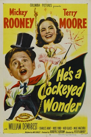 He&#039;s a Cockeyed Wonder - Movie Poster (thumbnail)