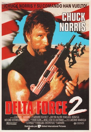 Delta Force 2 - Spanish Movie Poster (thumbnail)