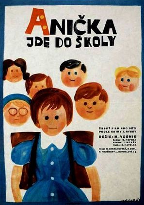 Anicka jde do skoly - Czech Movie Poster (thumbnail)