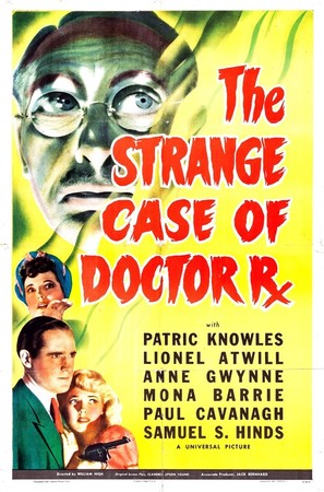 The Strange Case of Doctor Rx - Movie Poster (thumbnail)
