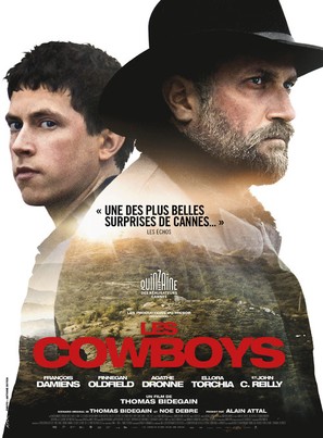 Les cowboys - French Movie Poster (thumbnail)
