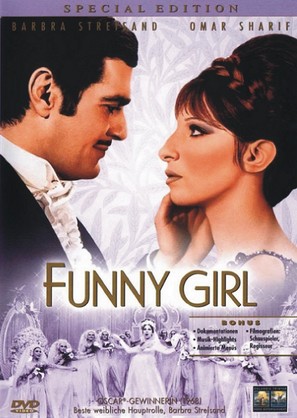 Funny Girl - German DVD movie cover (thumbnail)