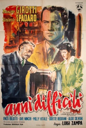 Anni difficili - Italian Movie Poster (thumbnail)