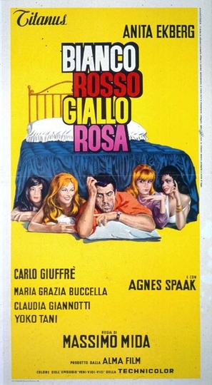 Bianco, rosso, giallo, rosa - Italian Movie Poster (thumbnail)