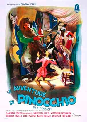Le avventure di Pinocchio - Italian Movie Poster (thumbnail)