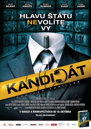 Kandid&aacute;t - Slovak Movie Poster (thumbnail)