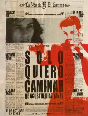 S&oacute;lo quiero caminar - Spanish Movie Poster (thumbnail)