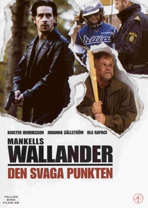 &quot;Wallander&quot; Den svaga punkten - Swedish poster (thumbnail)